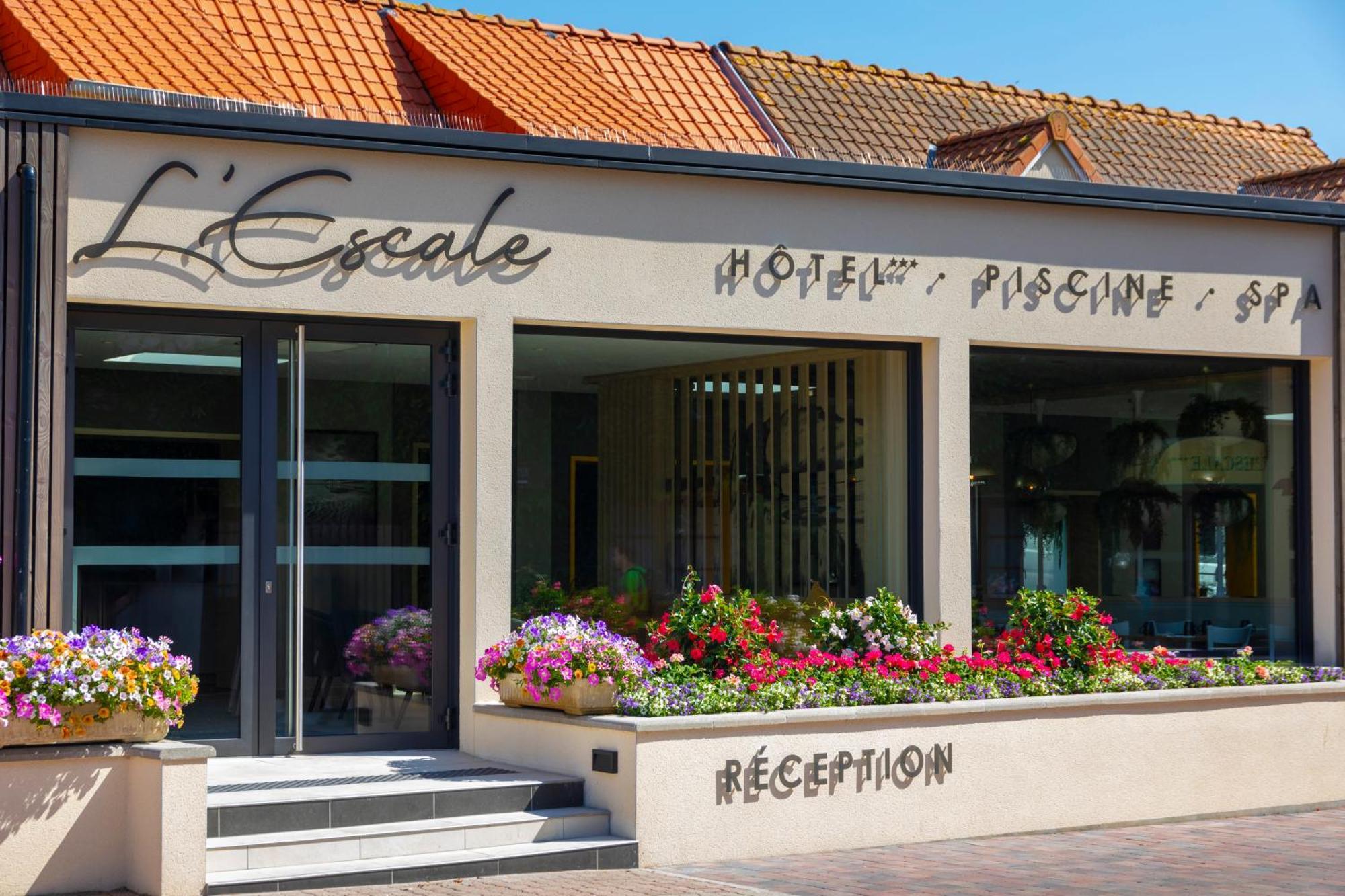 Hotel L'Escale - Piscine & Spa Escalles Exterior photo